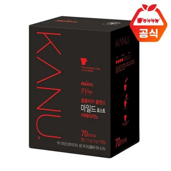 동서식품 맥심 카누마일드 70T