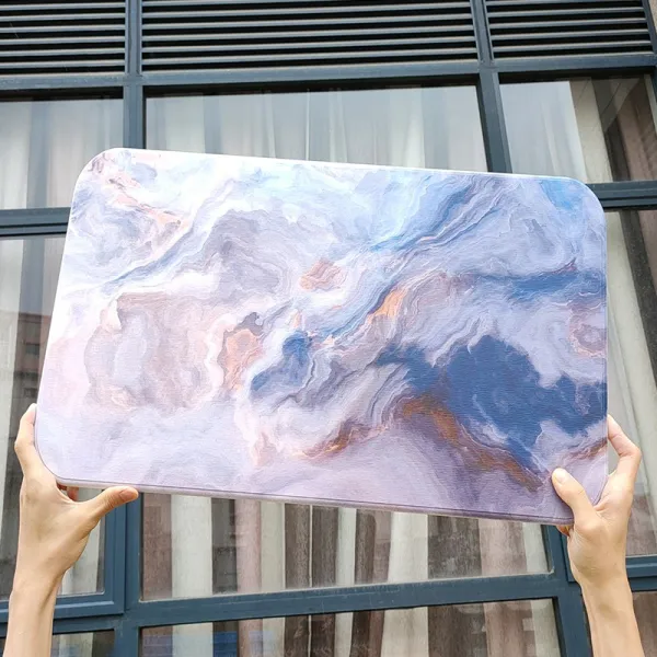 어반30 욕실 발판 화장실 규조토 발매트 규조 머드 흡수 매트 실리콘 미끄럼 방지 속건 초석난적+ 자연결 22x7cm