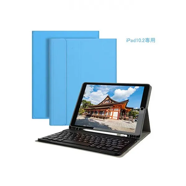 EBEAUTYDAY iPad10.2 케이스 2019 일곱째 세대 Bluetooth 경량 다각도 조정, 자세한 내용은 참조