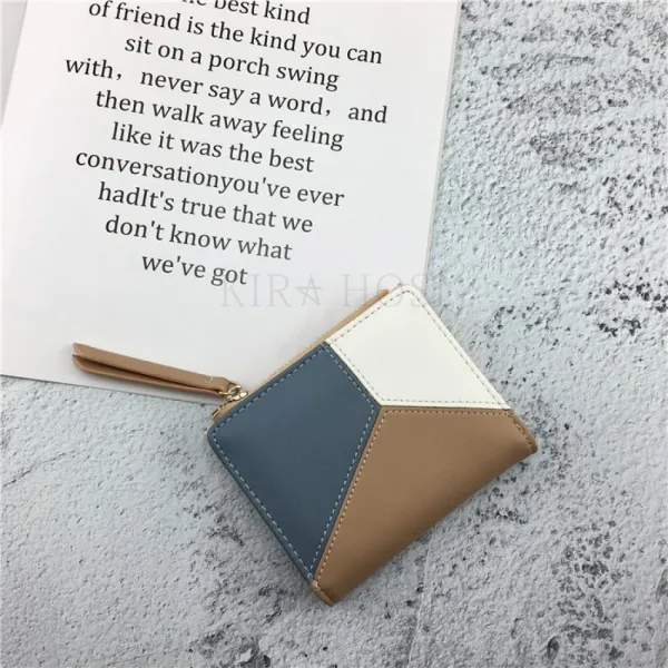 Kirahosi 유니크 여성 인조 가죽 지갑 반지갑 카드 접이식 패션 웰렛 76 F80ujk