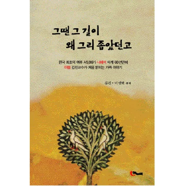 그땐 그 길이 왜 그리 좁았던고:한국 최초의 여류 서양화가 나혜석 타계 60년만에 아들 김진 교수가 처음, 해누리기획