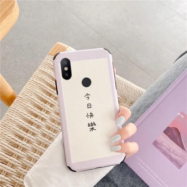 적용 8핸드폰케이스 팔연성 실리콘 XM8 풀팩토리 충격흡수 ML 8큐트 XIAOMI 똘마니 M1803E1 소녀 타입 XM1