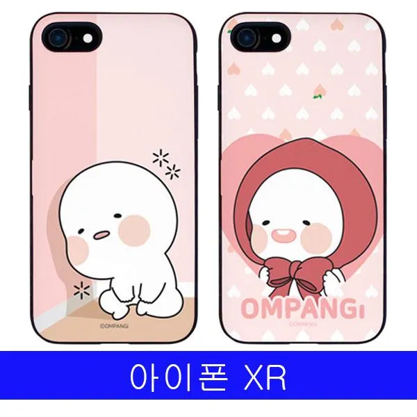 FDW868084버블리 XR 미러카드 아이폰 옴팡e 케이스