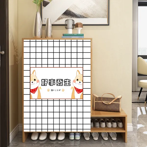 주방 키친 찬장 문발 가리기 커튼 마술 스티커 가리다 추악한 가게 먼지 방지 천방수 기름방지 옷장 창천커튼 자, GH 좋은 일 발생