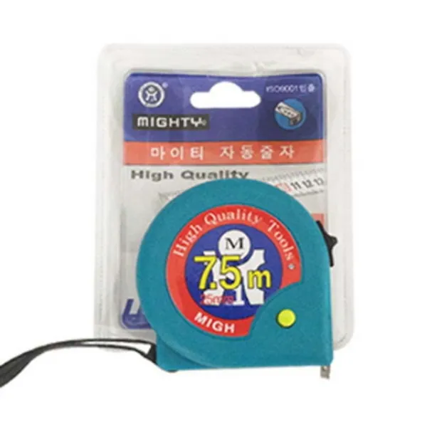 233 돈벼락몰 / 마이티줄자7.5M 공업용가위 메저밴드 스마트줄자 줄자