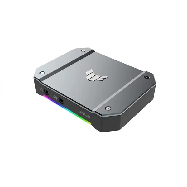 ASUS TUF 게이밍 캡처 카드 4K 2K 1080P 120 FPS HDR 패스스루 매우 짧은 대기 시간 OBS 인증 USB 3.2 앤 플레이 PC PS5 Xbox 스위치로 녹음, 단일상품