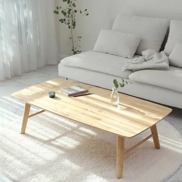 벤트리 원목 접이식 심플리 테이블 120 T1200ssv, 원목색