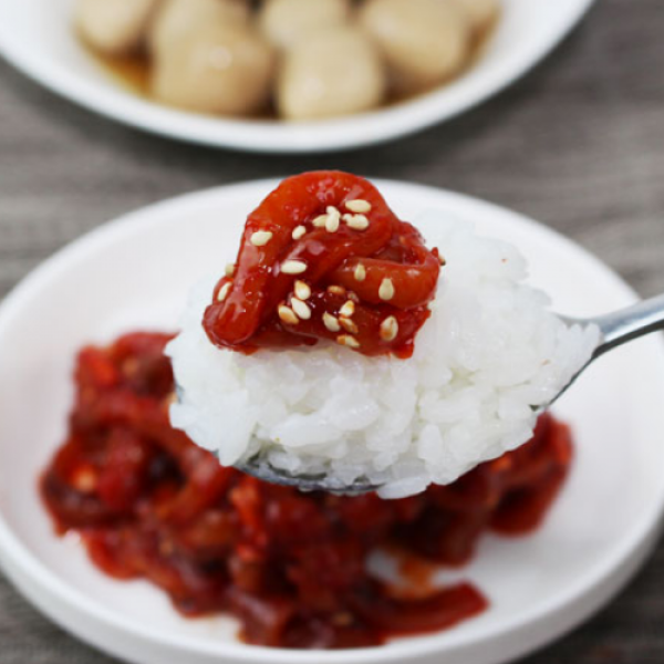보름달식당 가정식반찬 수제반찬 골라담기 반찬 나물볶음 국 찌개 탕 모음 151종, 반찬 33. 오징어젓갈 170g*2팩