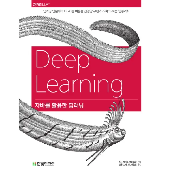 자바를 활용한 딥러닝:딥러닝 입문부터 DL4J를 이용한 신경망 구현과 스파크 하둡 연동까지, 한빛미디어