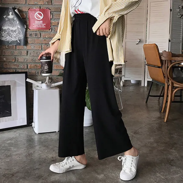 블랙바바 여성 통바지/와이드 팬츠a19040520