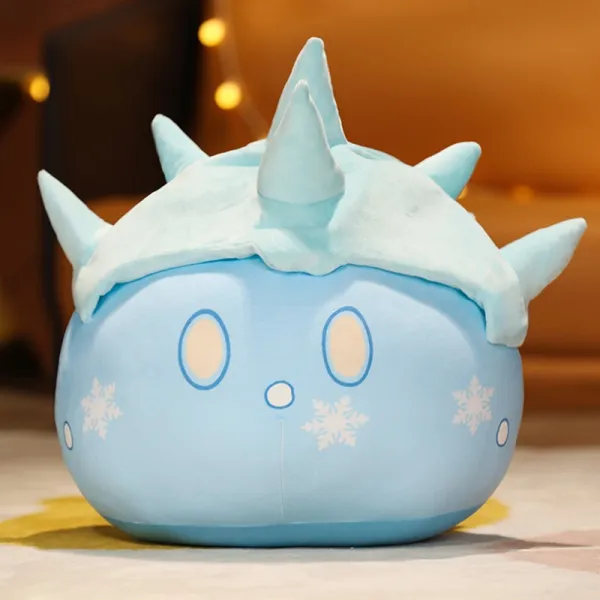 봉제완구 손댈 수 있다 원신 슬라임 허그 쿠션 공공의 자풍 역사 걸이용품 동그라미 따뜻하게 감싸다 인형 3847324807 아이스 슬라임 업그레이드 판 중간사이