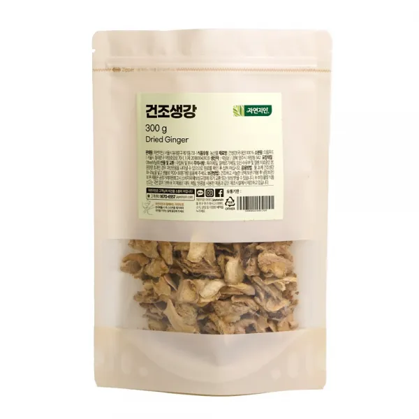 건조 생강 300g 한차 한방재료 건생강 건강차, 1팩