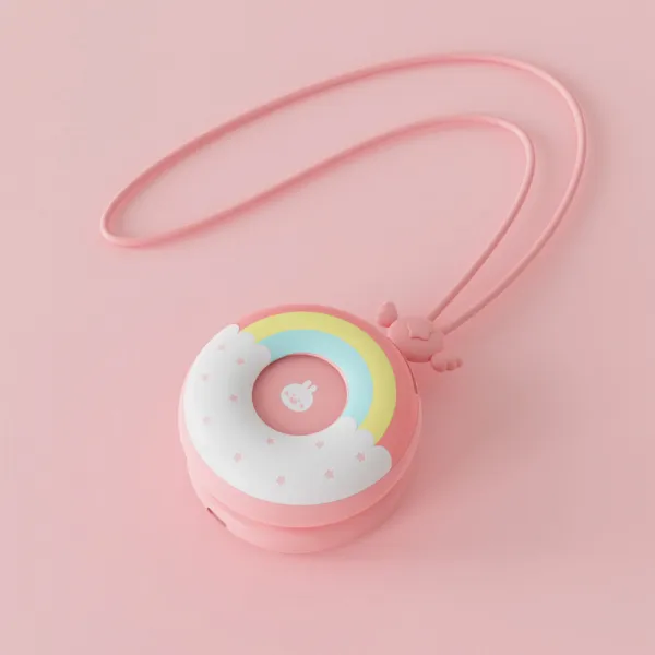 목풍기 목에거는 목걸이 지수 휴대용 넥선풍기 넥풍기 목선풍기, 그레이