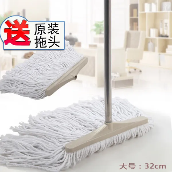 라일리 다 라지 화이트 면선 대걸레 면사 도브 흡수 얼룩 제거 물걸레 바닥 타일 늑장, 0076 큰사이즈 라지