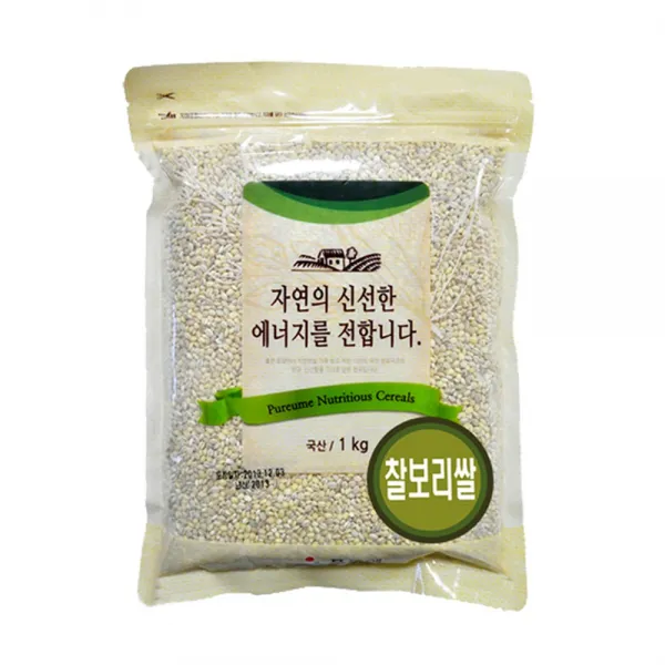 [올바른커머스] 찰보리쌀1kg, 1봉, 1kg