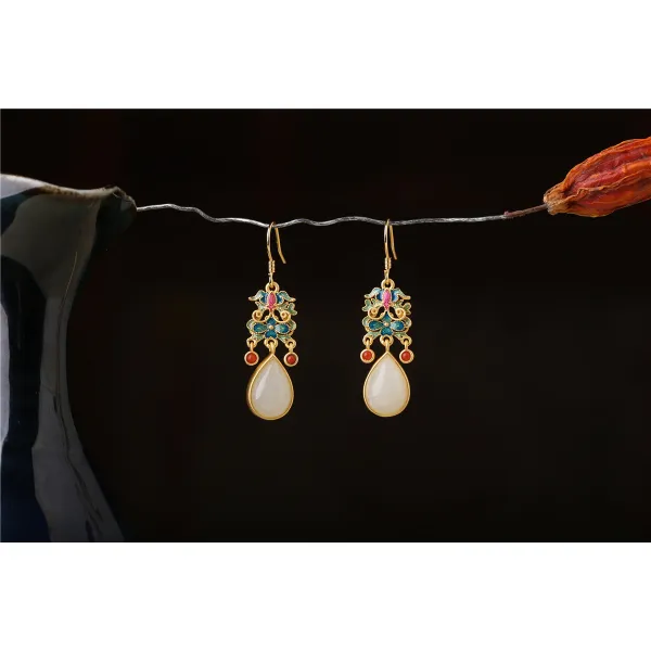 어반30 비취 옥 귀걸이 연우 강남 고급스럽고 단아한 블