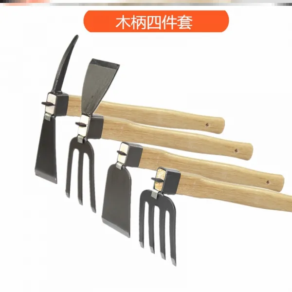 파내다 전용 호미 죽순강 양의뿔 밭을 갈다 채농 짧은 거리가 된다 용품 깔끔한 마감 삽 구식의, 두꺼운 전강 호미 4종  （청 나무