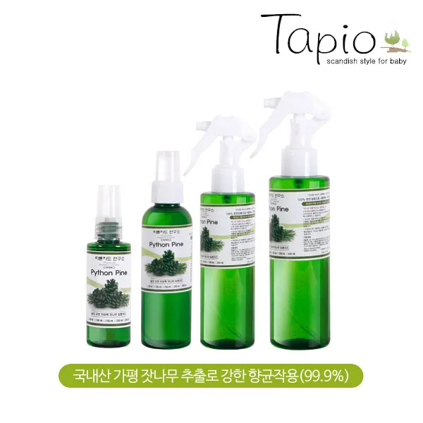 타피오 100% 천연 향균 소독제 잣나무 피톤치드 스프레이형 다양한용량, 100ml