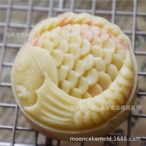 아미쿠스 50 65G 상어 도산 빙피 광식 입체 월병 녹두떡 손 다이캐스팅 1개입