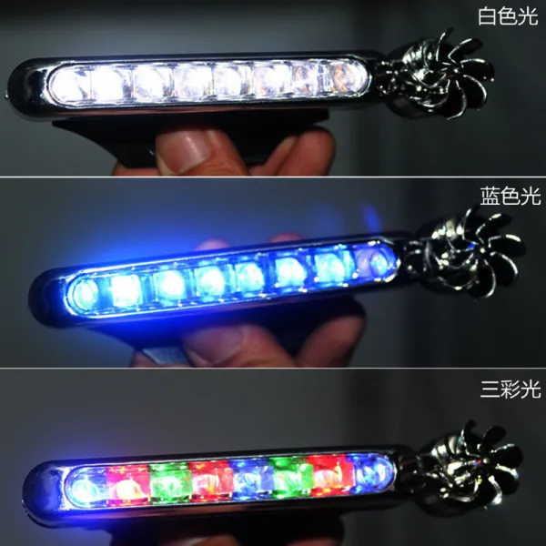 안미성 자동차 풍능 일행 램프 라이트 LED 일간 트럭 장식 일행 전등 개장 차재 외등 차체 장식 풍력등