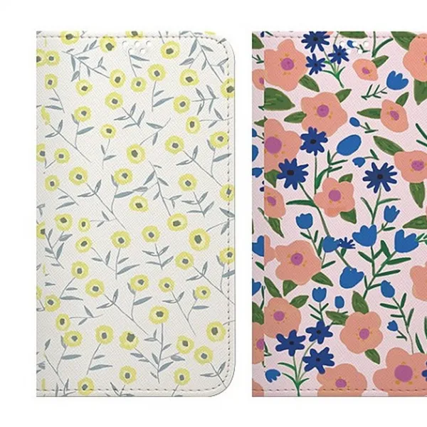 덕&컴 갤럭시노트9 N960 플립 커버 꽃무늬 젤리케이스 하드케이스