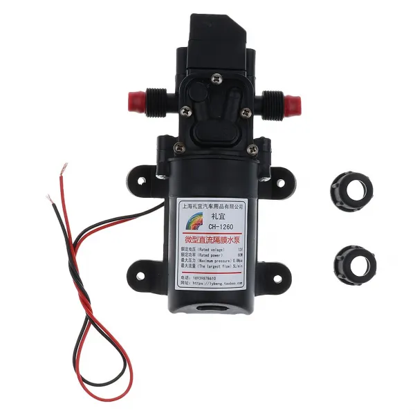 STK12v 고압 자동 다이어프램 워터 펌프 5l / min 100psi 압력 스위치