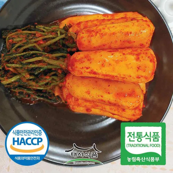 태서식품 태백고원 총각 김치, 5kg, 1개