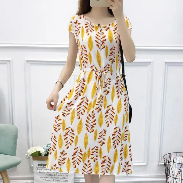 kirahosi 비치 나시 원피스 여름 휴양지 바캉스룩 원피스 10호 + 스마트스트랩 증정 Nihimn