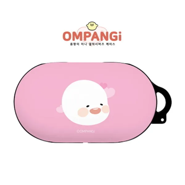  바보사랑 러브핑크 옴팡이 미니 갤럭시 버즈 하드 케이스 B 색상:러브핑크