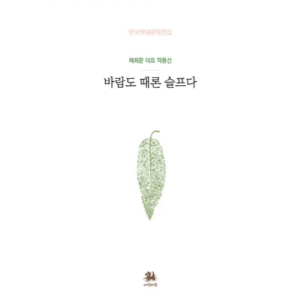 바람도 때론 슬프다:채희문 대표 작품선, 서연비람