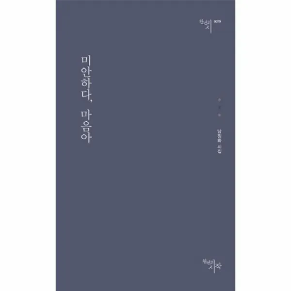 미안하다 마음아 0079 천년의시
