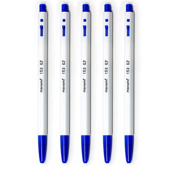 1p 0.7mm 153 기본 볼펜(청)/문구점판매, 단일상품