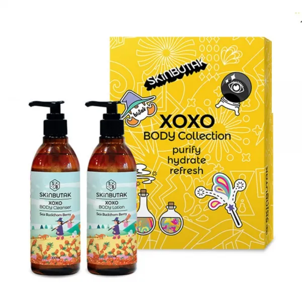 스킨부탁 XOXO 바디컬렉션 바디클렌져 바디로션 세트
