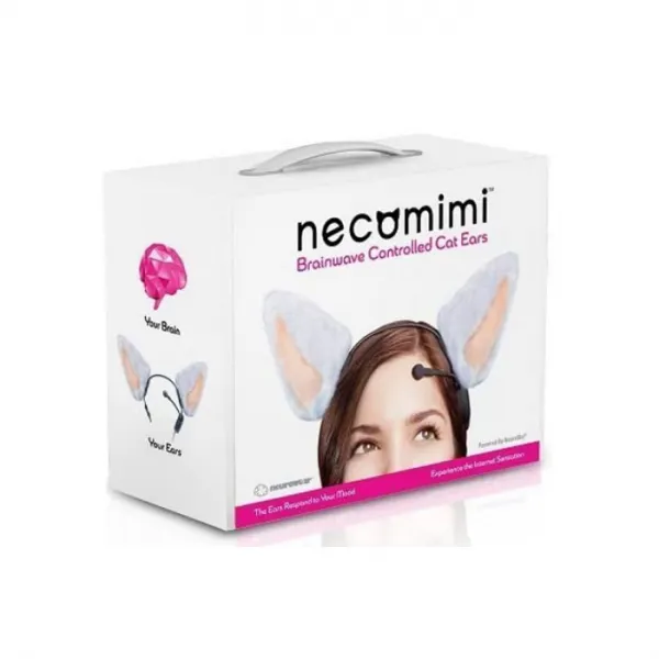 네코미미 헤드셋 뇌파센서 움직이는 고양이 귀 / Necomimi Brainwave Cat Ears