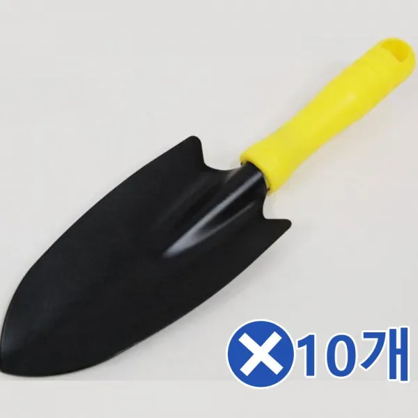 꽃삽x10개-색상랜덤 원예도구 안전한삽 갯벌놀이 가벼운모종삽 가정삽 꽃삽 꽃심기 농기구원