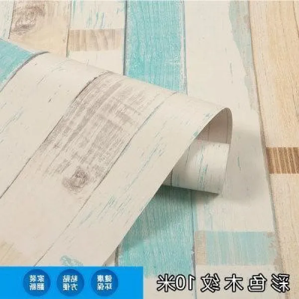 스티커 대학생 기숙사 벽 형 벽지 침실 침대 침대헤드 그림 종이학생 책상수납장 새롭게수선 부착, T11-컬러 나무무늬, C01-특대형