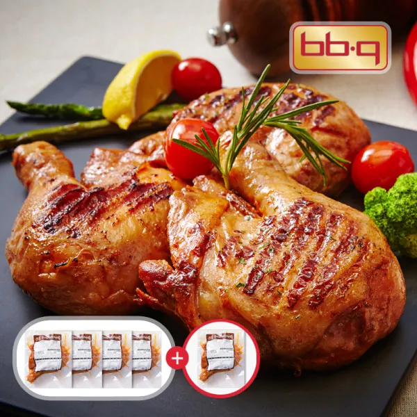 [비비큐] BBQ 자메이카 통다리 바베큐 170g x 4+1팩, 선택:통다리 그릴바베큐(170g)*5팩