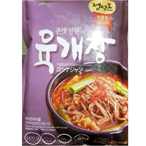 초원 육개장 600g 25개, 초원 육개장 600gX25