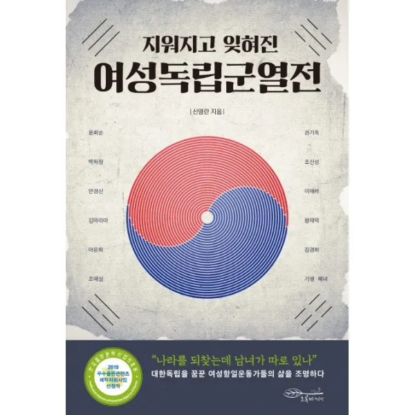 지워지고 잊혀진 여성독립군열전, 초록비책공방