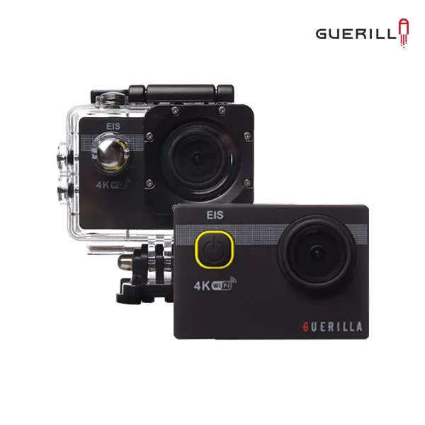 게릴라 게릴라 PRO8500 스포츠 액션캠 4K Ultra HD급 블랙, 단품