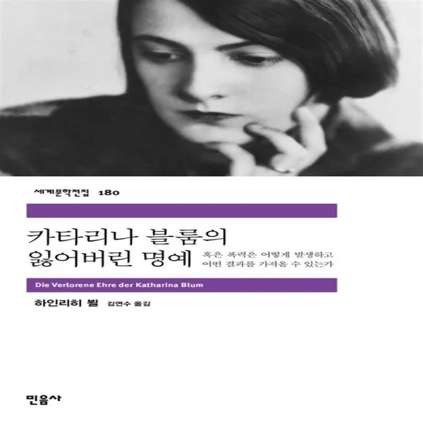 카타리나 블룸의 잃어버린 명예(민음사 세계문학전집 180)