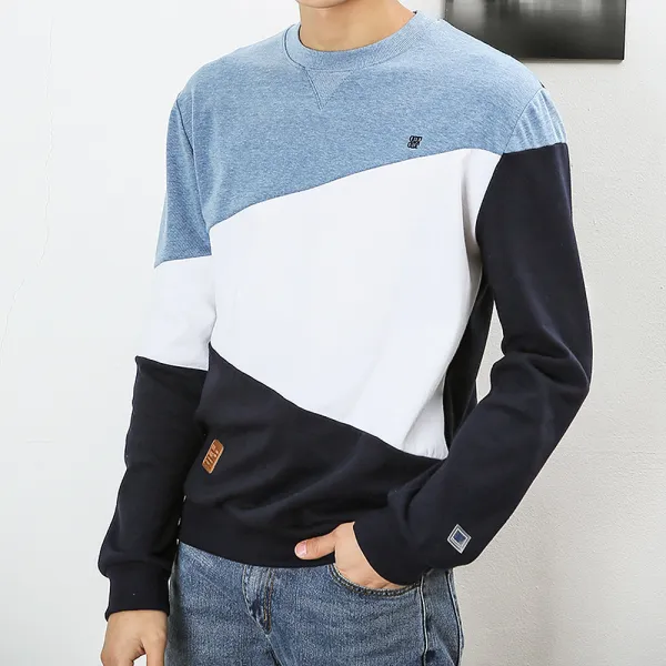 블루포스 남녀공용 콜넌 맨투맨 베이직핏 커플 긴팔티셔츠