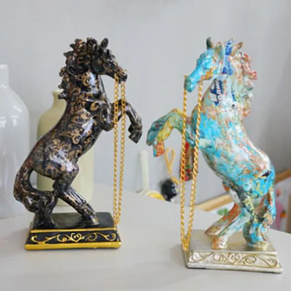 집꾸미기 [ 패턴 금줄 말 (블랙/블루) ] 인테리어소품YNK, 블랙_선택YNK:현재상품선택