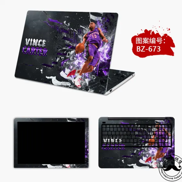 외부보호스티커 Nba농구 코비 컴퓨터 스티커 15.6inch에이수스 Hp델 전체세트 Lenovo구세주 필기노트 부착 T09 Bz 673