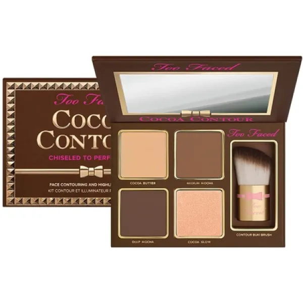 Too Faced 완벽한 얼굴 팔레트에 너무 많이 끌린 코코아 등고선 - 중간에서 깊이 PROD700003820, 상세 설명 참조0, One Color