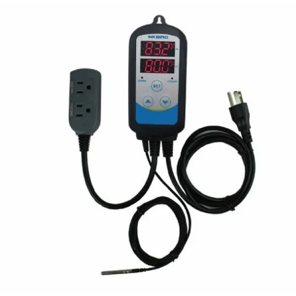 해외 Inkbird ITC-310T-B 12 기간 타이머 단계 맥주 양조 테라리움 용 자동 디지털 가열 및 냉각 온도 컨, EU socket[350853]_CHINA, EU socket[350853]_CHINA, 상세 설명 참조2