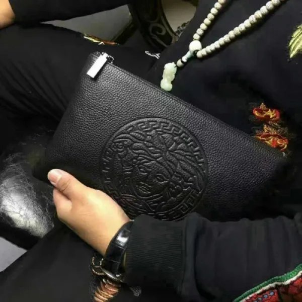 [해외]남성가방 다른 성격 사회 핸드백 부드러운 가죽 정신 녀석 패킹 진동 빠른 핸드백 레드 지갑과 함께 여성용 가방 남자