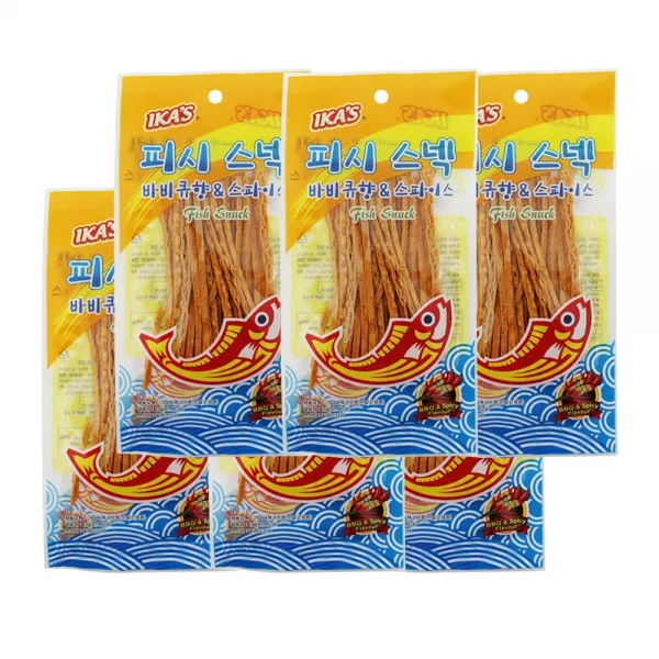 피시스넥 바비큐향&스파이스맛 15gx24개 (1팩), 1개