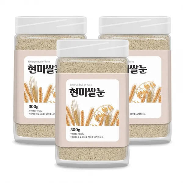 국산 현미 쌀눈 잡곡 쌀 가바 감마오리자놀 현미 생식, 단일상품