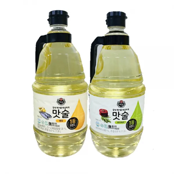 백설 맛술 생강 1.8Lx1개+맛술 로즈마리 1.8Lx1개, 1세트